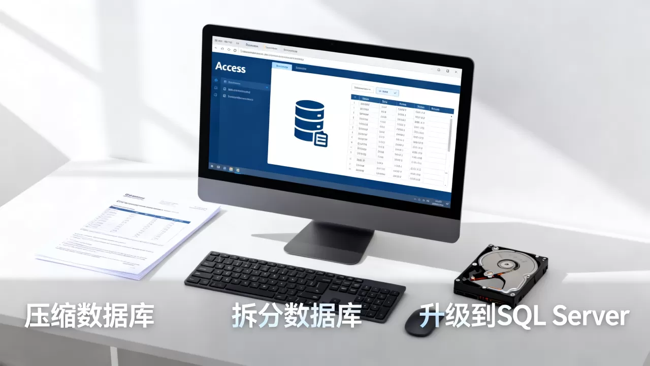 access数据库大于2g怎么处理，数据库容量怎么解决