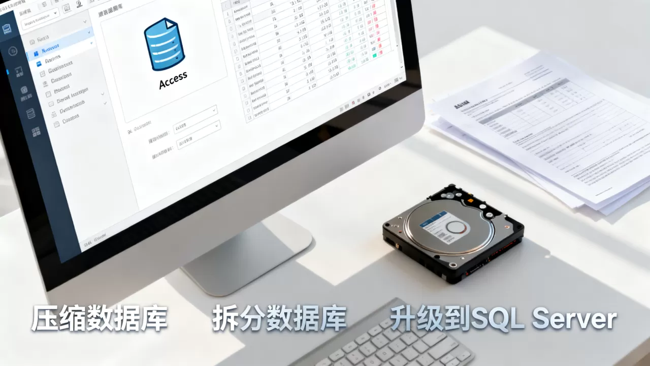 access数据库大于2g怎么处理，数据库容量怎么解决