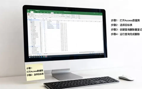 如何删除access数据库中的重复记录？，具体步骤有哪些？
