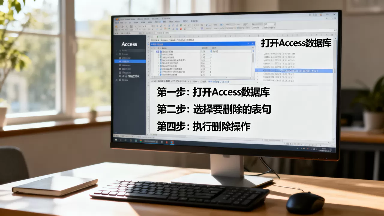 access数据库删除语句如何写，操作步骤有哪些