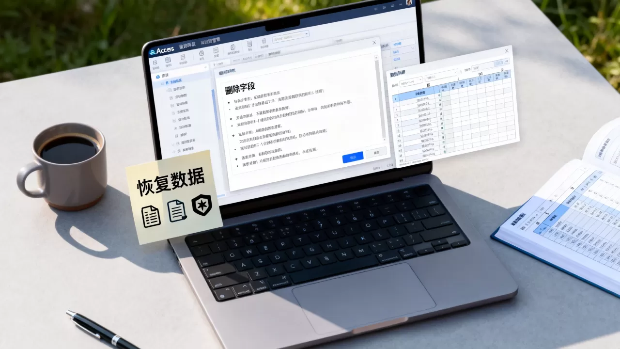 如何删除Access数据库字段,删除字段后如何恢复数据 如何删除Access数据库字段,删除字段后如何恢复数据