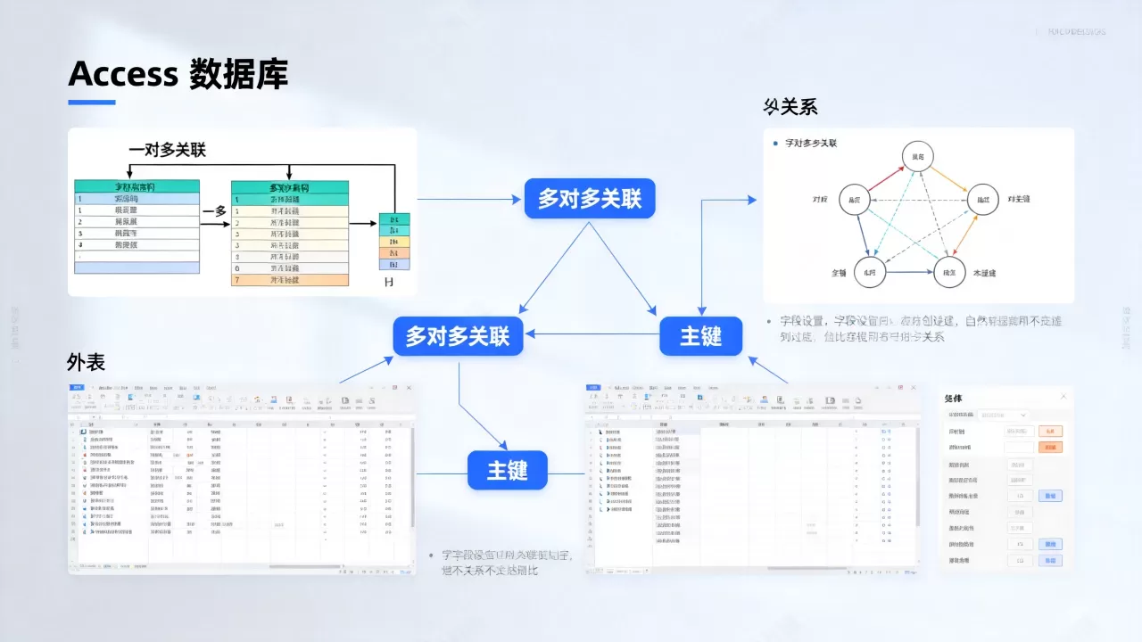 Access数据库多表一对多与多对多关联怎么处理?,怎么建立 Access数据库多表一对多与多对多关联怎么处理?,怎么建立