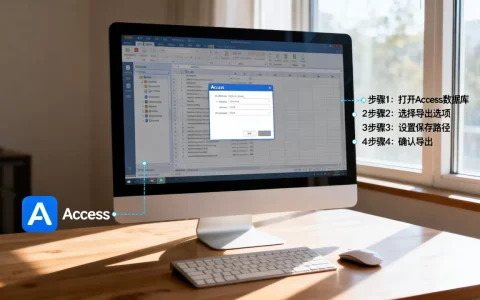 Access数据库如何导出mdb，操作步骤是什么？
