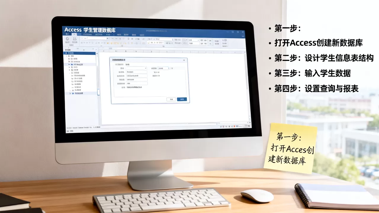 Access学生管理数据库如何创建?,有哪些步骤? Access学生管理数据库如何创建?,有哪些步骤?