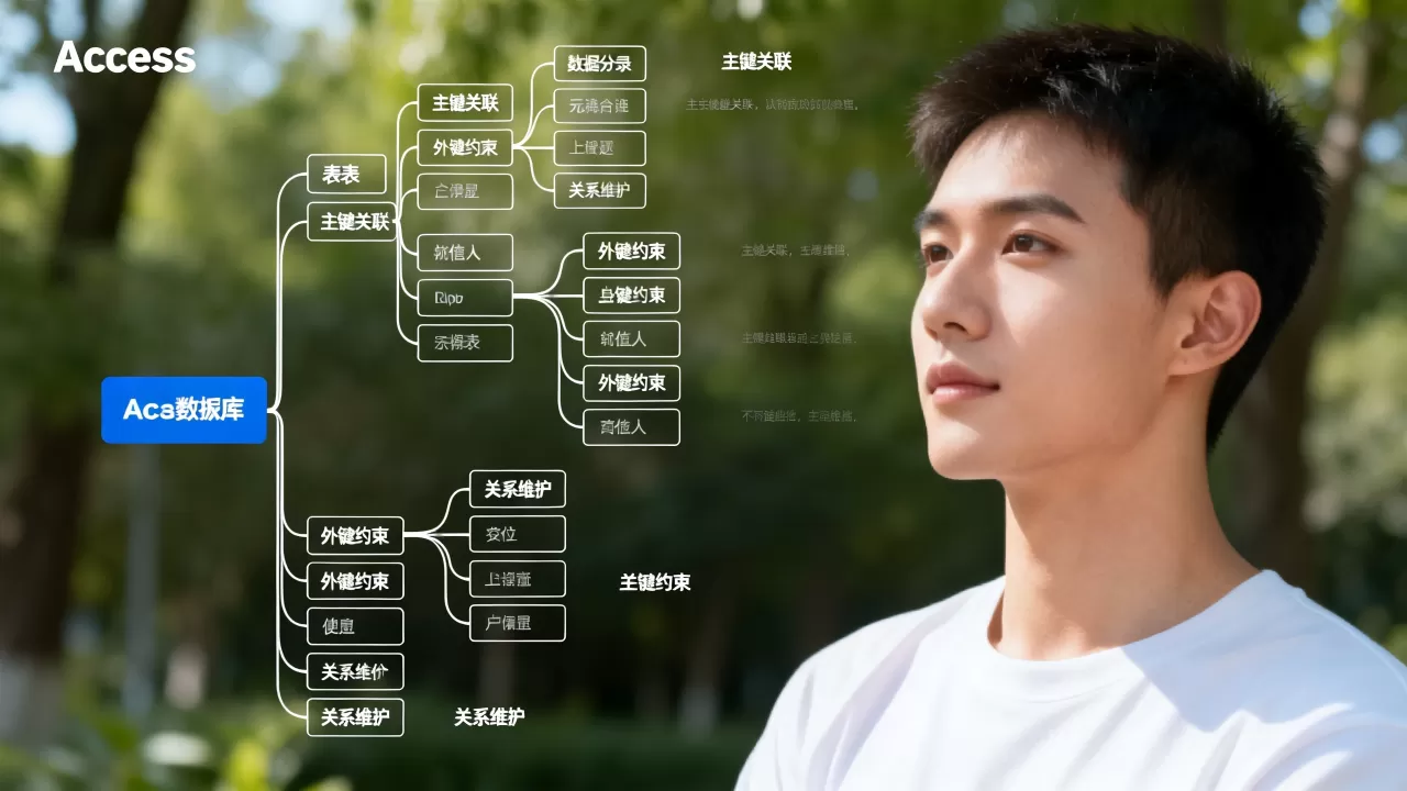 Access数据库中如何保持表之间的关系？，怎么做？