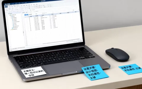 access数据库主键到底是什么？，怎么设置？