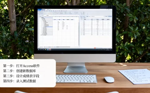 Access学生成绩管理数据库怎么创建？，有哪些步骤？