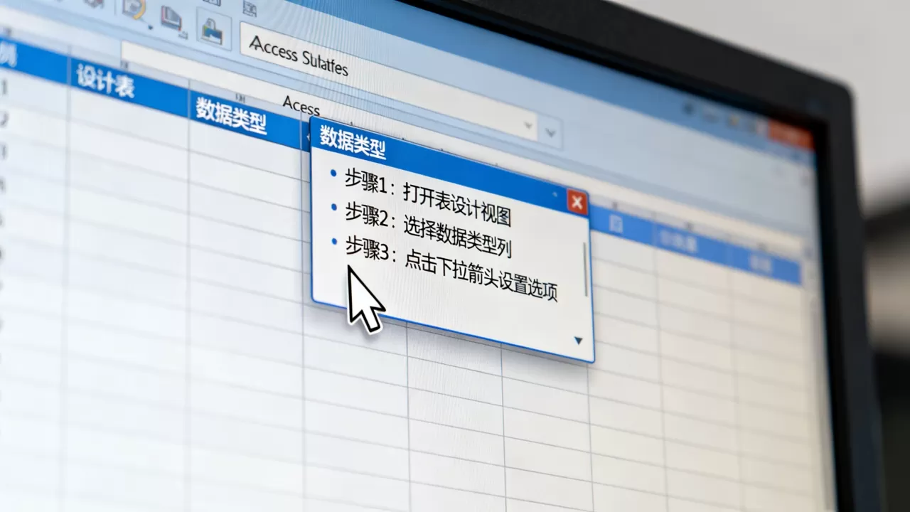 Access数据库下拉菜单怎么设置,步骤是什么? Access数据库下拉菜单怎么设置,步骤是什么?