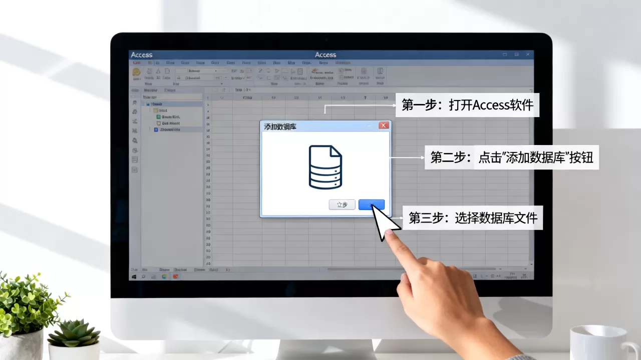 Access怎么添加数据库文件?,操作步骤有哪些? Access怎么添加数据库文件?,操作步骤有哪些?