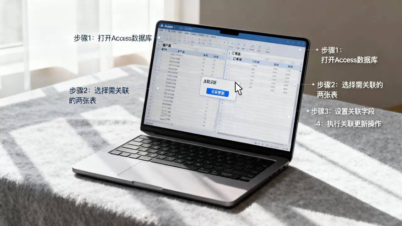 Access数据如何关联更新数据库表,有哪些步骤? Access数据如何关联更新数据库表,有哪些步骤?