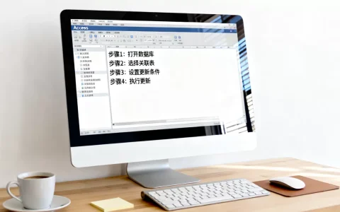 Access数据关联更新数据库怎么做，步骤是什么？
