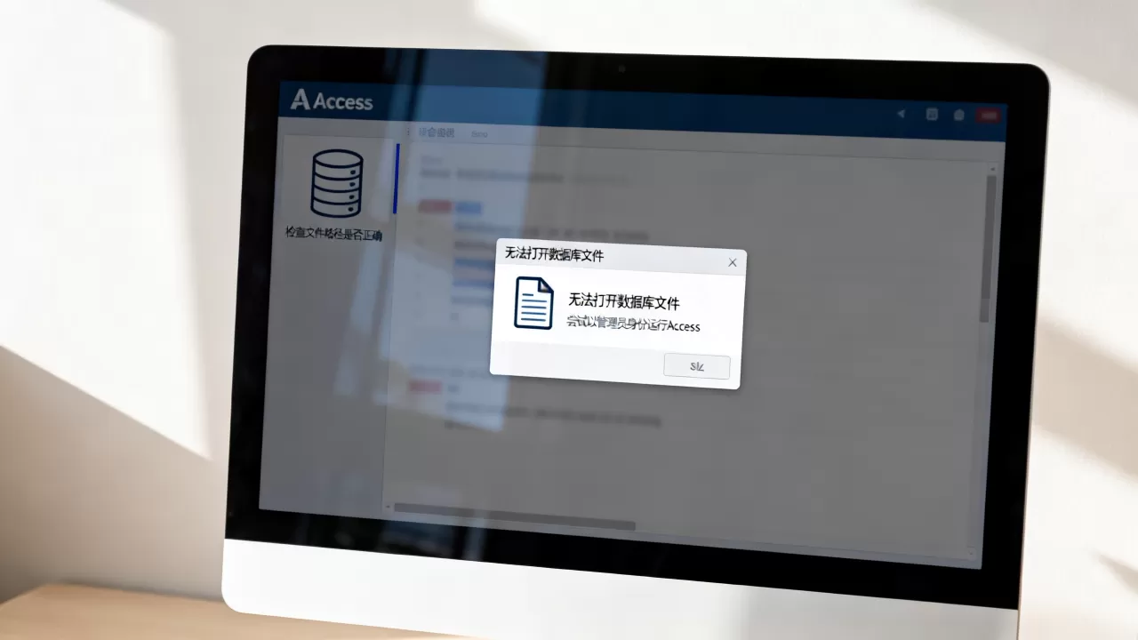 Access如何打开数据库文件,打不开怎么办 Access如何打开数据库文件,打不开怎么办