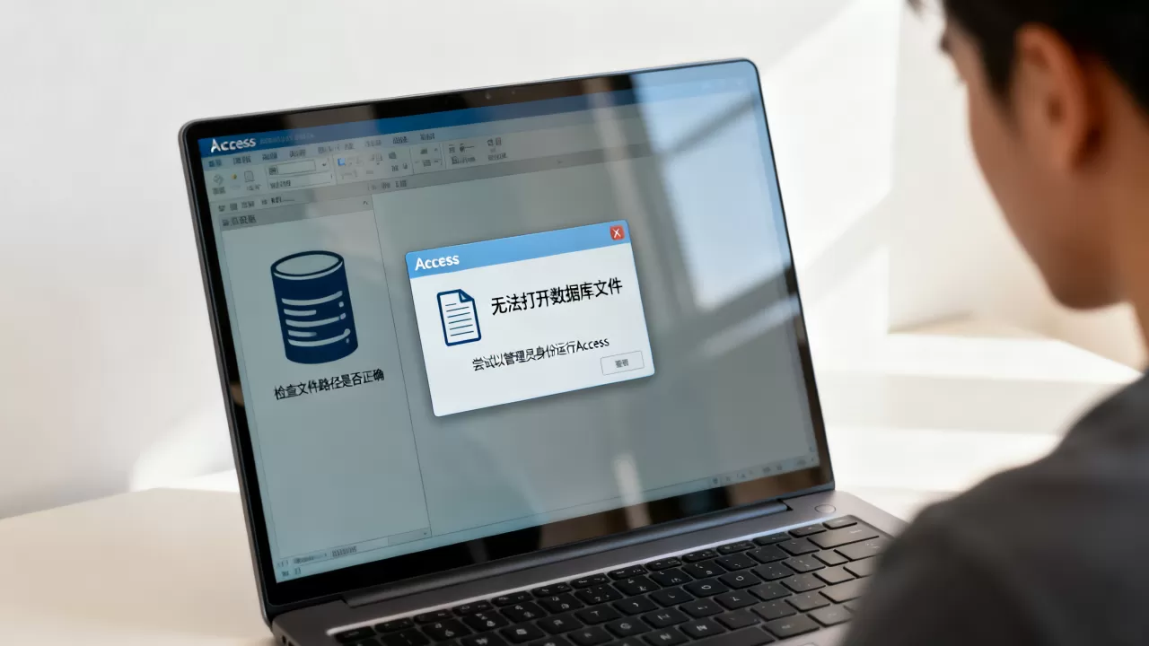 Access如何打开数据库文件,打不开怎么办 Access如何打开数据库文件,打不开怎么办