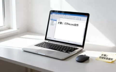 新手如何建立access数据库？，怎么建立