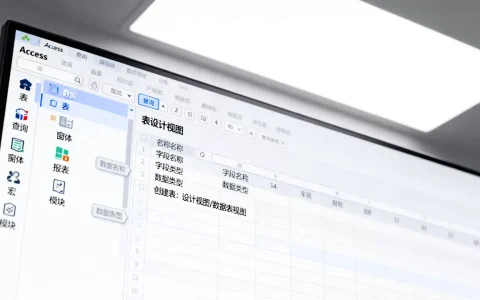 Access中的数据库对象有哪些？，如何创建？