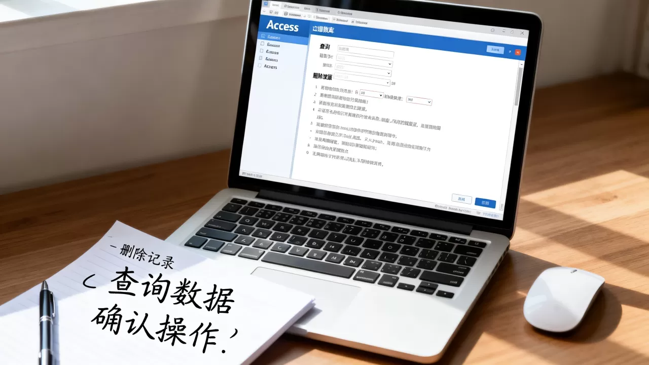 如何在Access中查询删除数据库数据?,怎么操作? 如何在Access中查询删除数据库数据?,怎么操作?