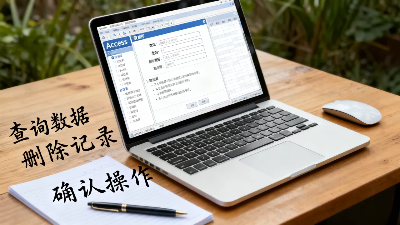 如何在Access中查询删除数据库数据?,怎么操作? 如何在Access中查询删除数据库数据?,怎么操作?