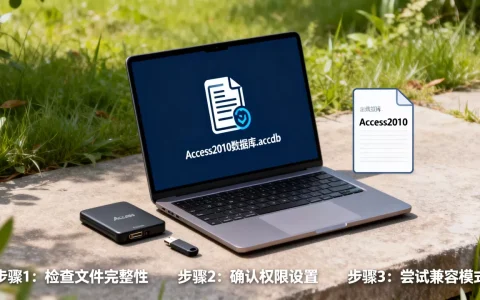 Access2010数据库在另一台电脑无法打开怎么还原？，怎么办？