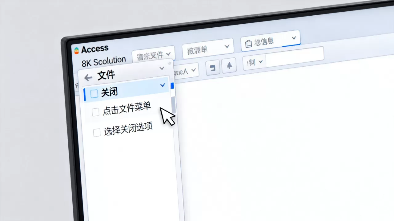 access如何关闭数据库对象?,的步骤是什么? access如何关闭数据库对象?,的步骤是什么?