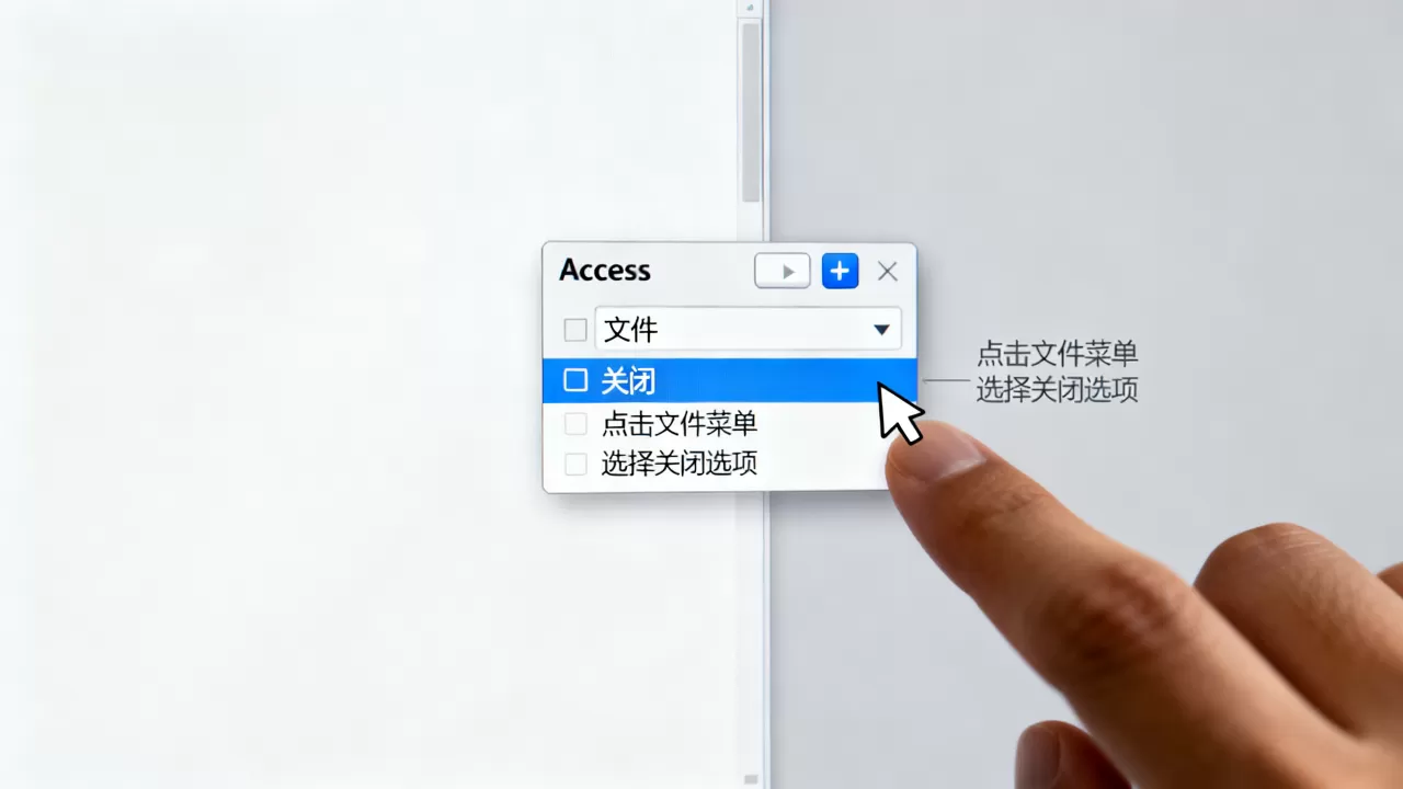 access如何关闭数据库对象?,的步骤是什么? access如何关闭数据库对象?,的步骤是什么?