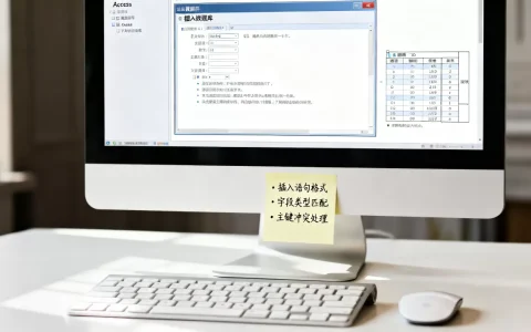 Access插入数据库操作怎么做？，常见问题有哪些