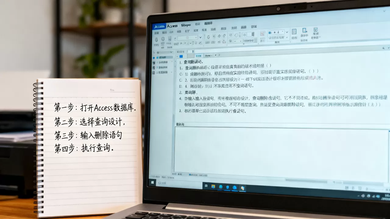 Access中查询删除数据库语句怎么操作,有哪些步骤? Access中查询删除数据库语句怎么操作,有哪些步骤?
