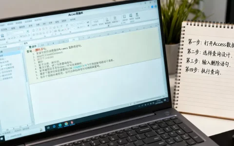 Access中查询删除数据库语句怎么操作，有哪些步骤？