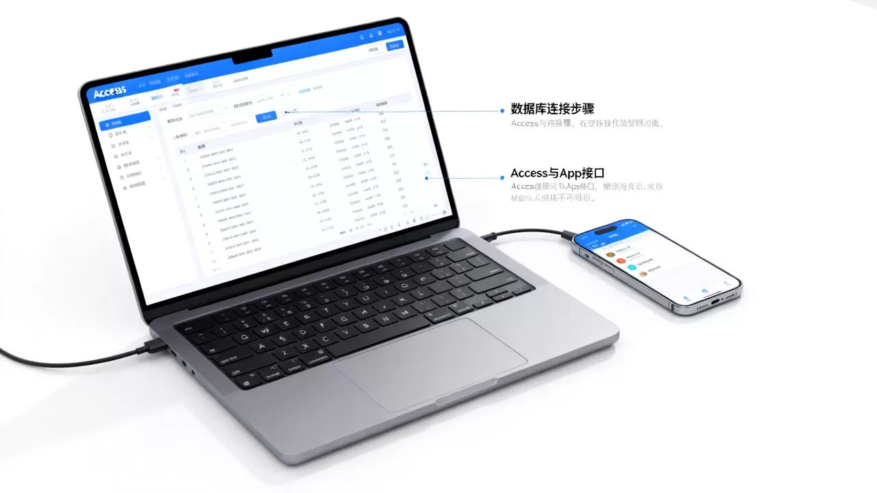 Access如何与App连接数据库,怎么实现? Access如何与App连接数据库,怎么实现?