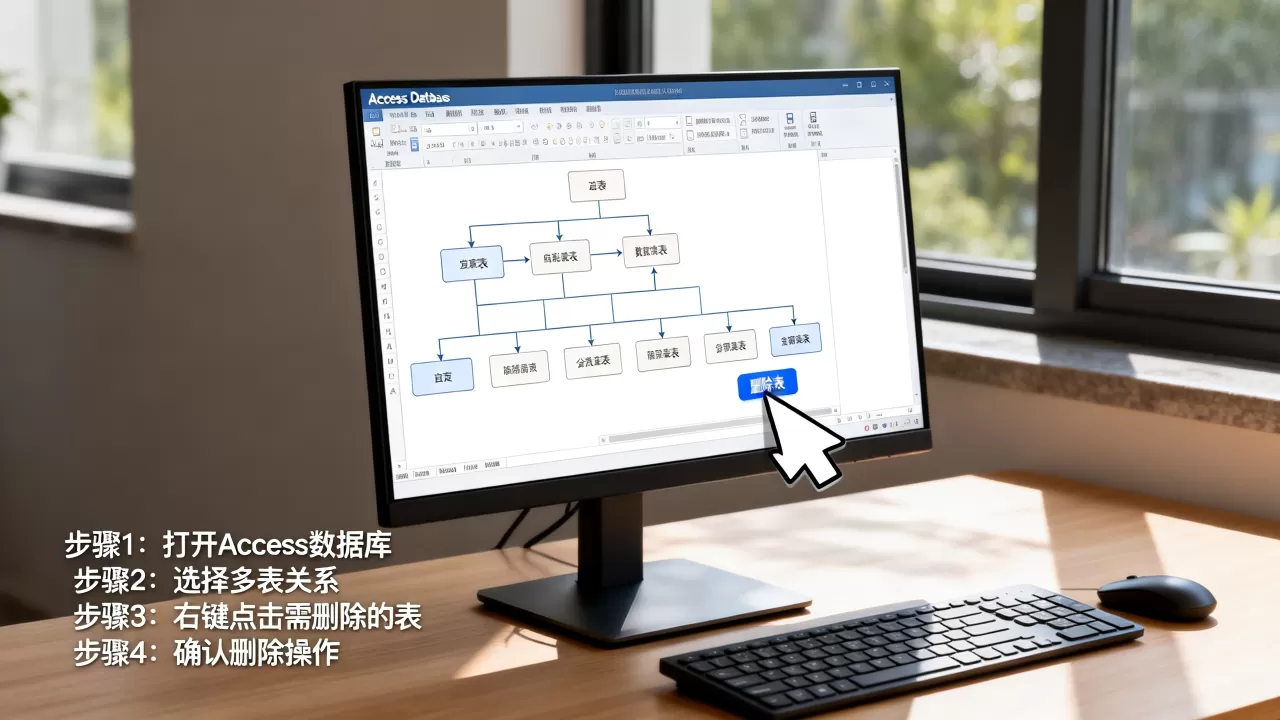 Access多表删除数据库表怎么操作，具体步骤是什么
