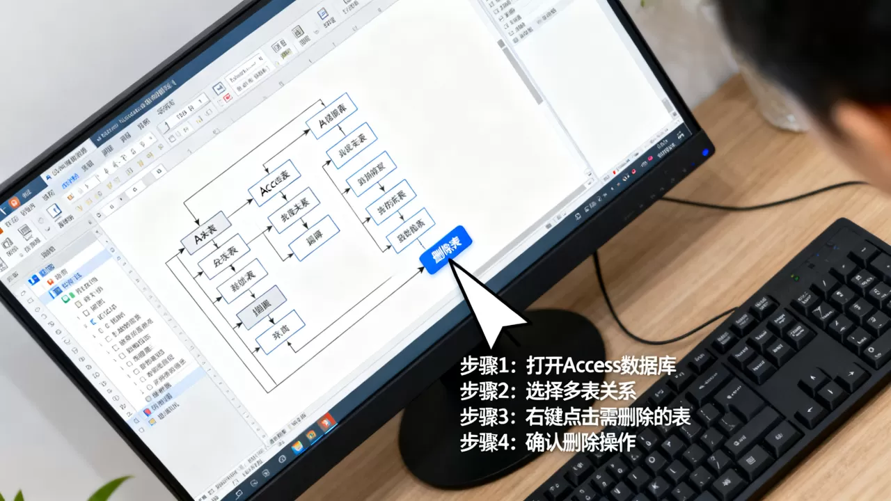 Access多表删除数据库表怎么操作，具体步骤是什么