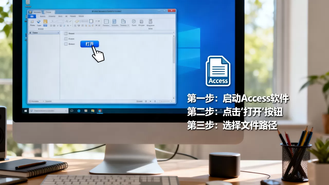 Access数据库文件打开的具体操作方法是什么?,怎么打开 Access数据库文件打开的具体操作方法是什么?,怎么打开