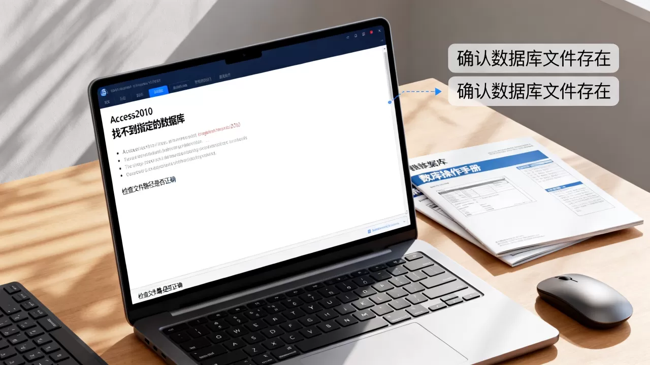 为什么Access2010找不到指定的数据库?,怎么解决 为什么Access2010找不到指定的数据库?,怎么解决