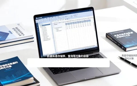 Access中数据库与表有什么区别，怎么区分？
