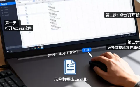 Access打开数据库文件怎么做？，具体步骤是什么？