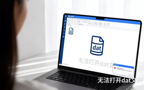 access能打开dat数据库文件吗？，为什么打不开？