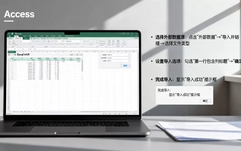 如何将外部数据库的数据导入Access？，具体步骤有哪些？