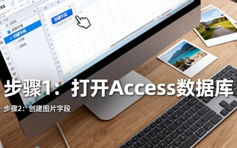 如何在Access中高效存储图片，操作步骤是什么