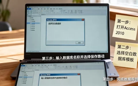 access2010如何创建数据库？，有哪些步骤？