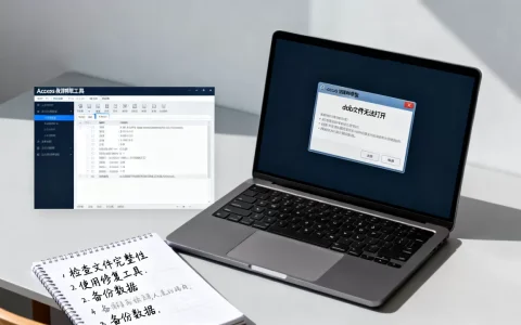access数据库mdb打不开？，怎么修复