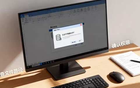 为什么access不能打开数据库文件，怎么解决？