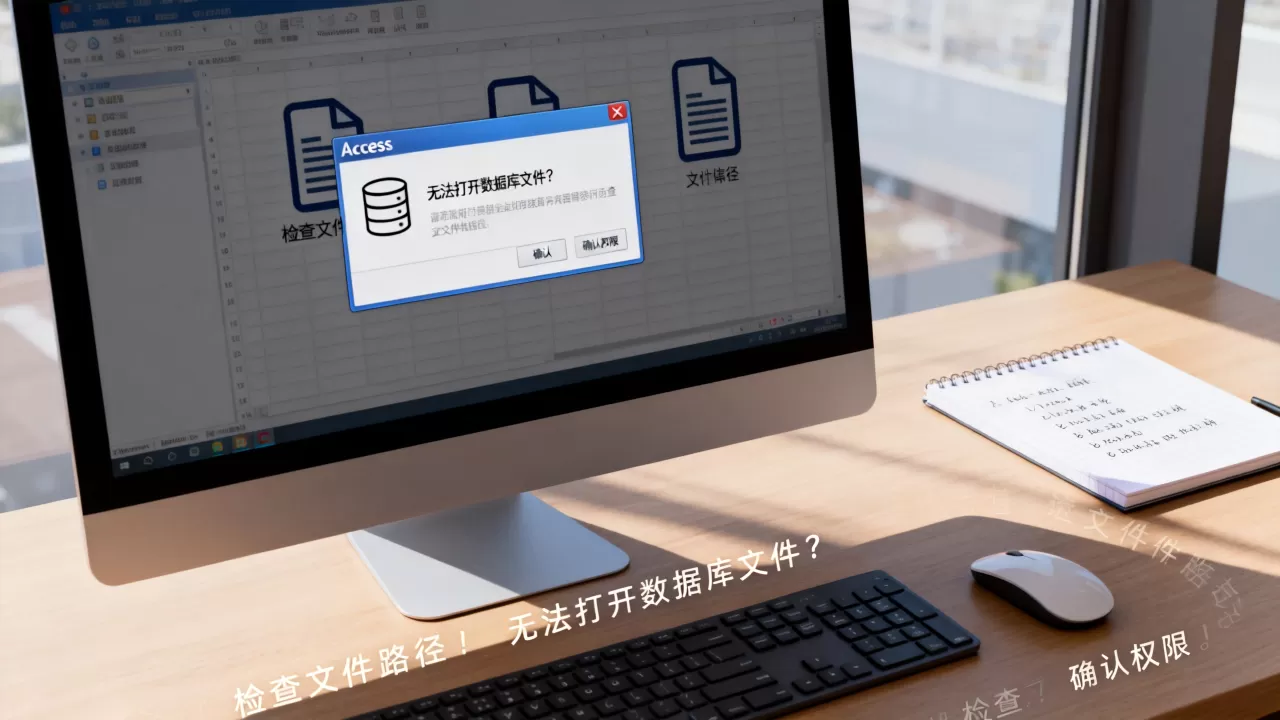 为什么access不能打开数据库文件，怎么解决？