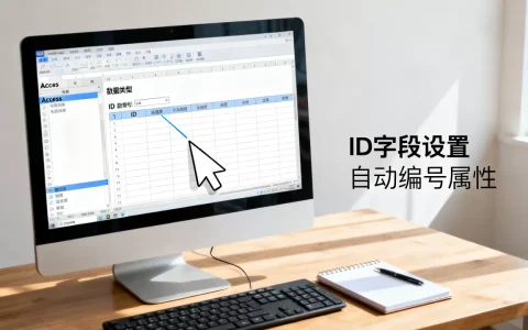 Access数据库ID怎么设置, 如何自动编号