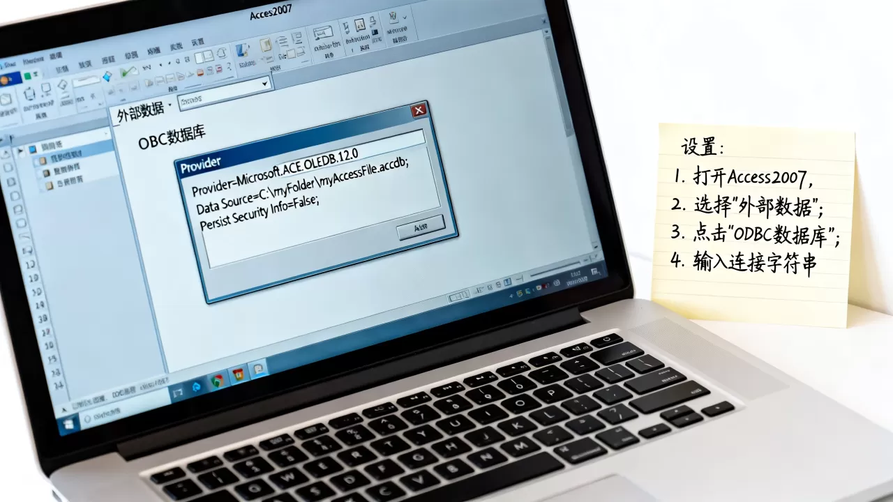 Access2007数据库连接字符串是什么?,怎么设置 Access2007数据库连接字符串是什么?,怎么设置