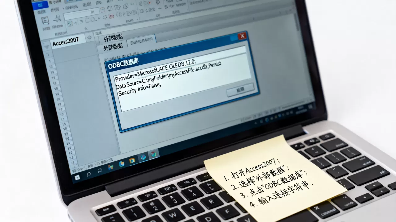 Access2007数据库连接字符串是什么?,怎么设置 Access2007数据库连接字符串是什么?,怎么设置