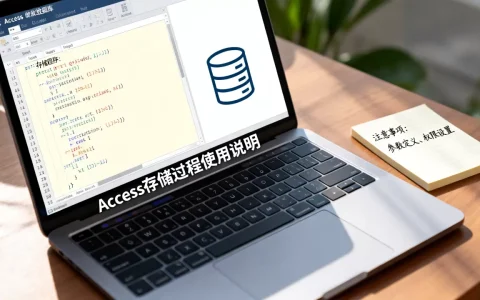 Access可以用存储过程吗，有什么注意事项