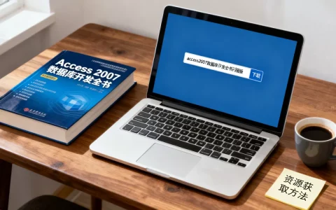 还在找access2007数据库开发全书扫描版吗，哪里下载？