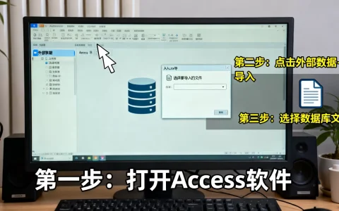 access如何导入数据库文件，具体步骤是什么