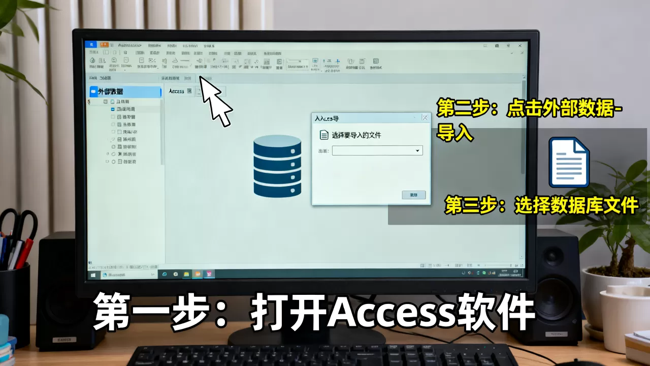 access如何导入数据库文件,具体步骤是什么 access如何导入数据库文件,具体步骤是什么