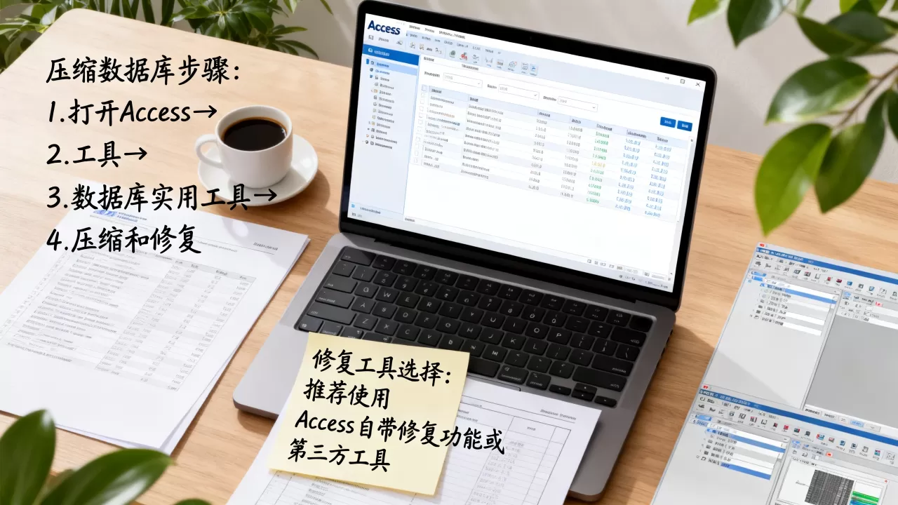 如何压缩和修复Access数据库，有哪些方法？