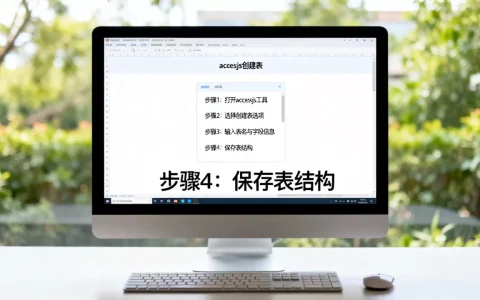 accessjs创建表的具体步骤是什么？，有哪些注意事项？